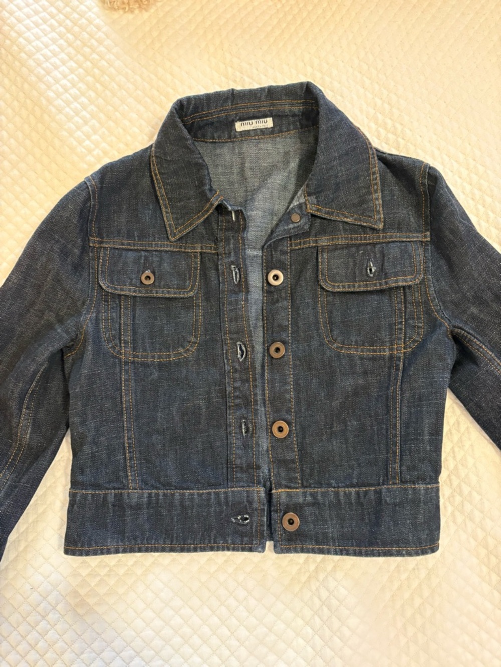 Miu Miu Denim Jacket size 40